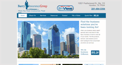 Desktop Screenshot of barryinsurancegroup.com